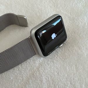 Apple Watch Series 3. Never used watch. Used band.